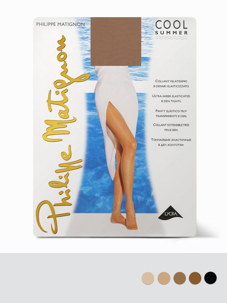Колготки женские Philippe Matignon Cool Summer 8 den, ультратонкие