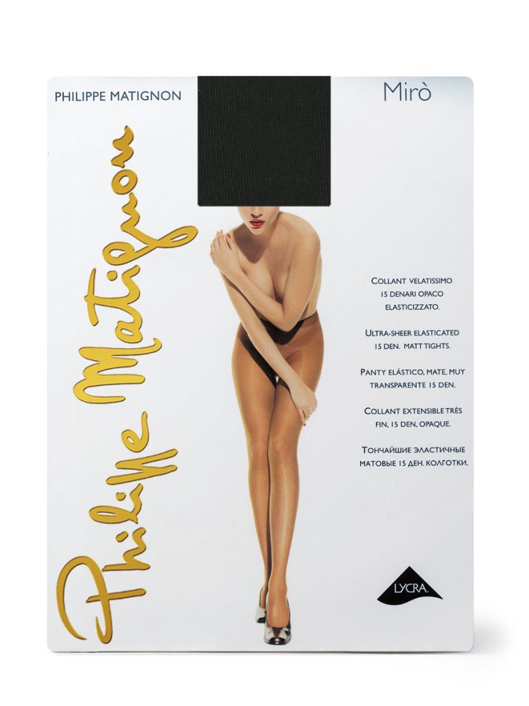 Колготки женские Philippe Matignon Miro 15 den, тонкие матовые