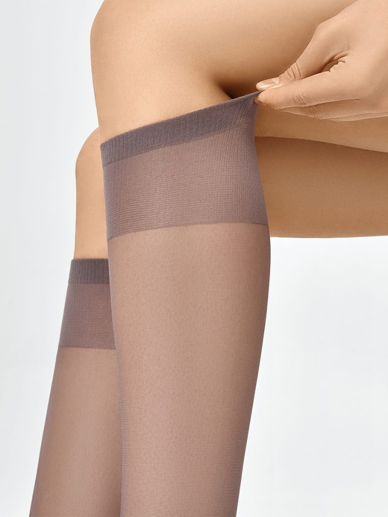 Гольфы женские Minimi Elastic 20 den тонкие, 2 пары в упаковке