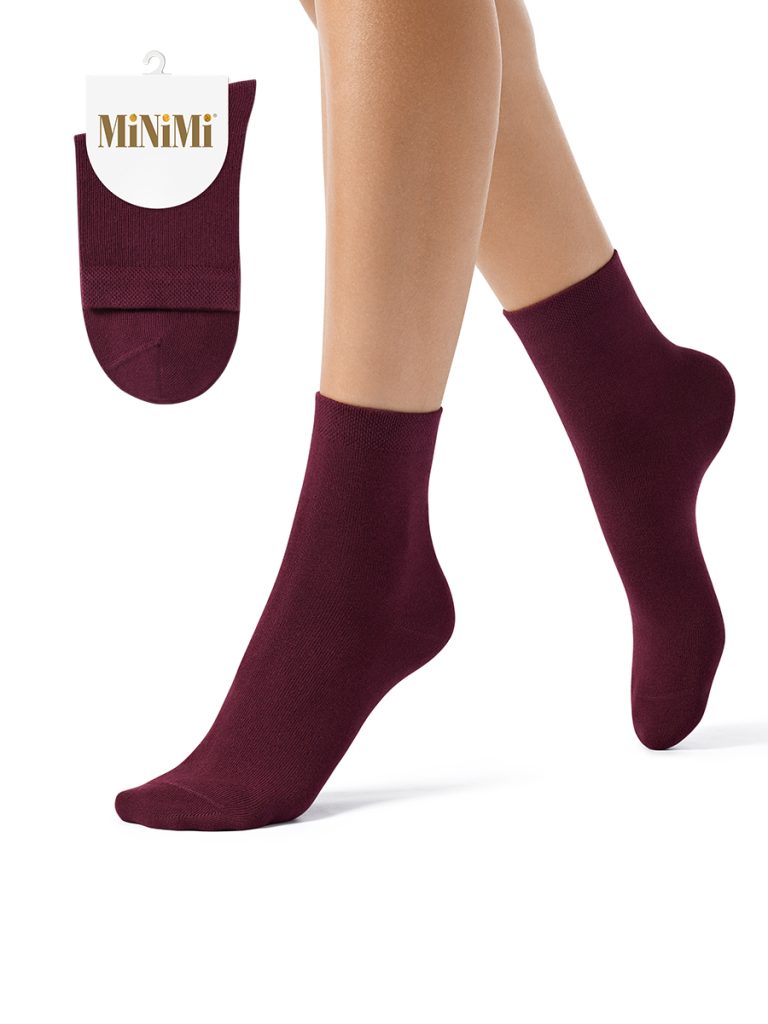 Носки женские Minimi Cotone 1202 хлопковые высокие, 6 цветов