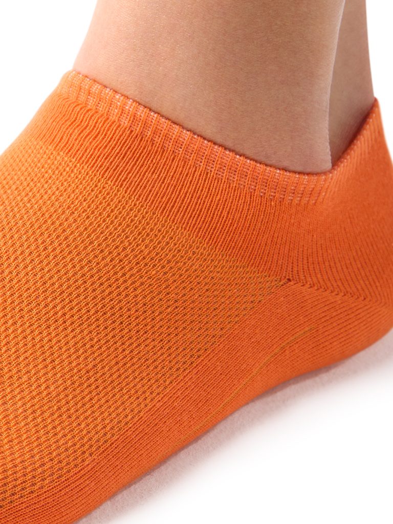 Носки женские Minimi Cotone 1101 короткие с фактурой в сетку