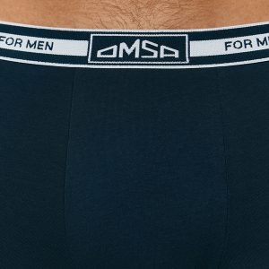Боксеры мужские OMSA 1234 хлопковые с открытой резинкой
