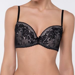 Бюстгальтер SISI Orchidea Nera Y1115SI B, формованная чашка, кружево
