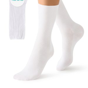 Носки женские Minimi Fresh 4103 высокие в рубчик, 6 цветов