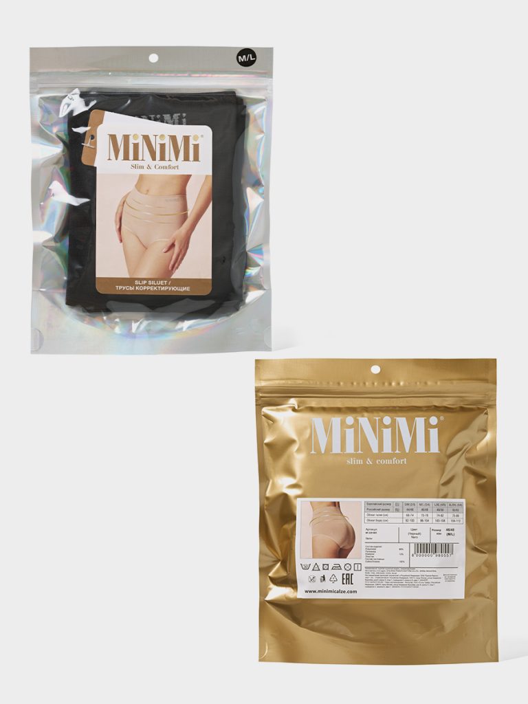 Трусы корректирующие MINIMI 2251MS Shaping Slip, широкий пояс, бесшовные