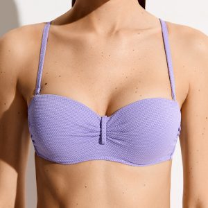 Купальник раздельный SISI Testura 2424K Bandeau, с люрексом