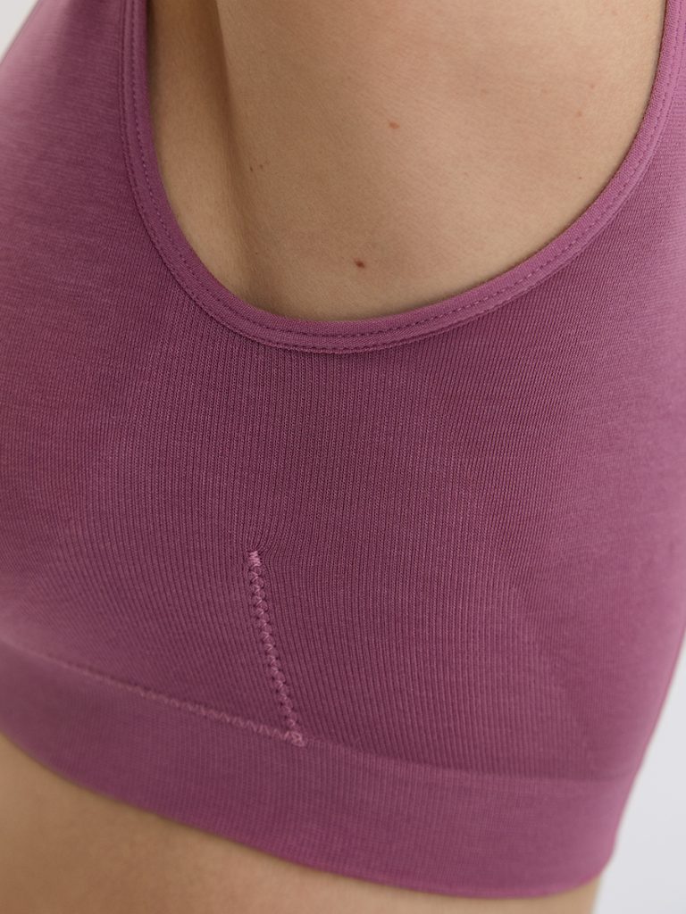 Топ OMSA OmD1121S Cotton бесшовный на широких бретелях с вкладышами