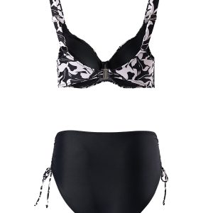 Купальник раздельный OMSA Magnolia 2520K Bikini, растительный принт