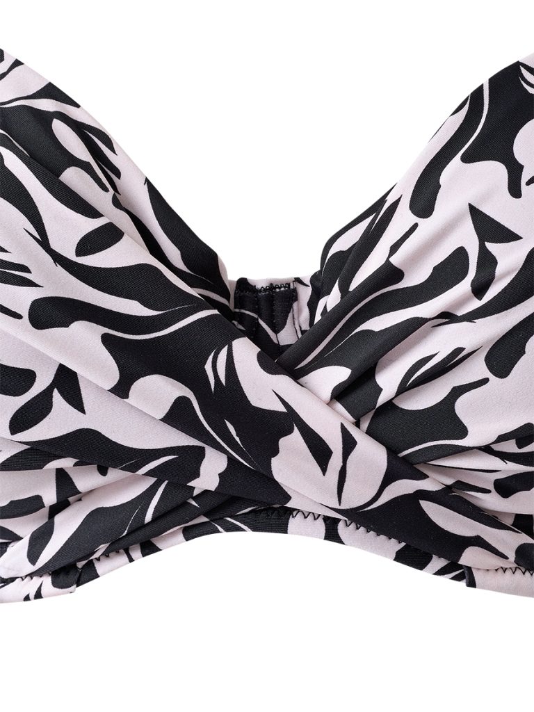 Купальник раздельный OMSA Magnolia 2520K Bikini, растительный принт