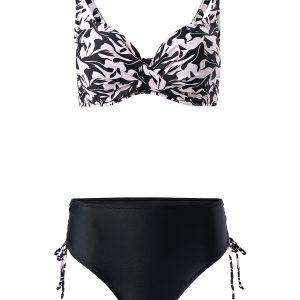 Купальник раздельный OMSA Magnolia 2520K Bikini, растительный принт