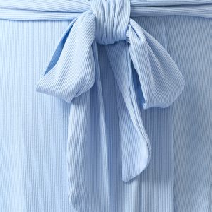 Халат OMSA Elegante с запахом, отделка кружевом, вискоза