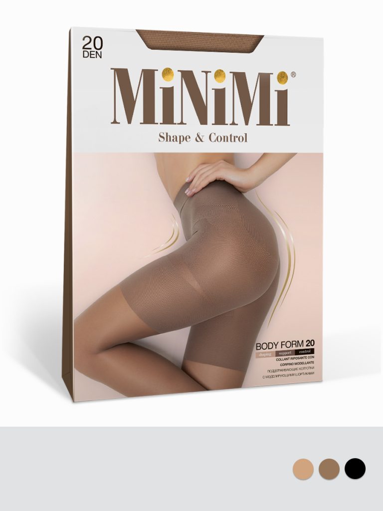 Колготки женские Minimi Body Form 20 den с эффектом пуш-ап