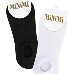 Носки женские Minimi Cotone 1204 короткие, фактурная сетка