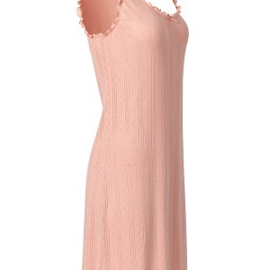 Сорочка ночная OMSA Pointelle Chic, широкие бретели, ажурный хлопок