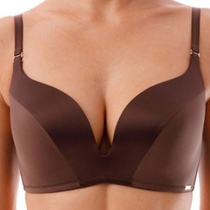 Бюстгальтер COQUETTE REVUE Shiny, бескостный, беж