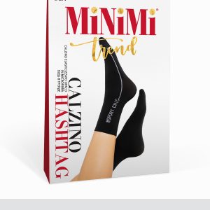 Носки женские MINIMI Hashtag 50 с надписью