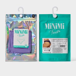 Трусы-бразилиана MINIMI 2610 микрофибра, низкая посадка