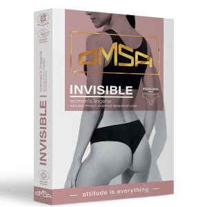Трусы-бразилиана OMSA Invisible, лазерная обработка края