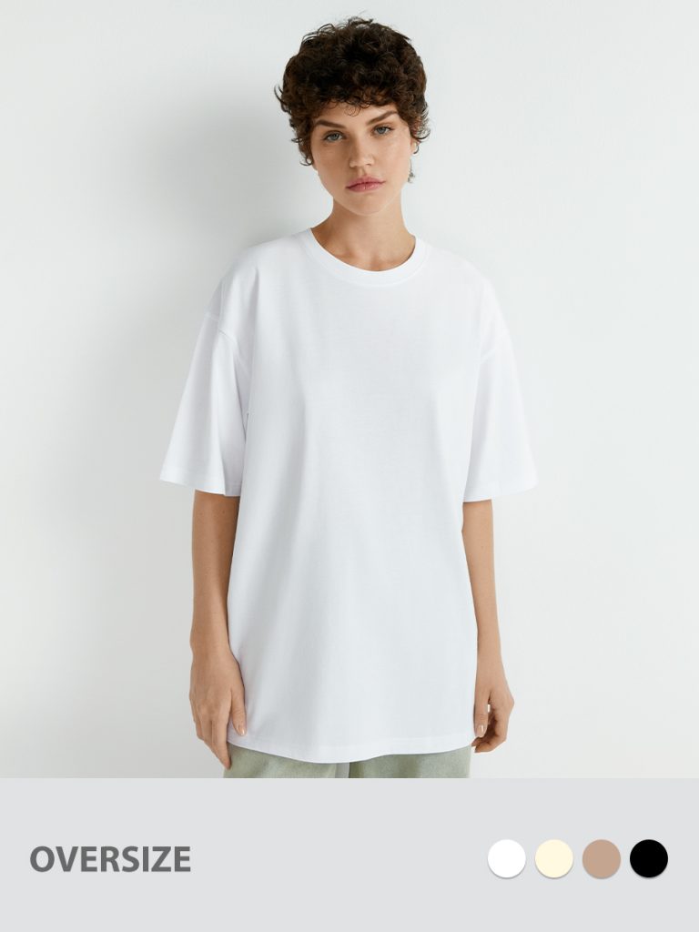 Футболка OmT_D1302 жен. OVERSIZE, CO