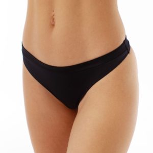 Стринги COQUETTE REVUE Shiny, микрофибра и сетка, черные