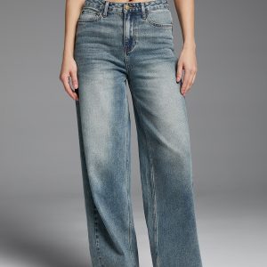 OmD 1500 WIDE LEG Джинсы жен.