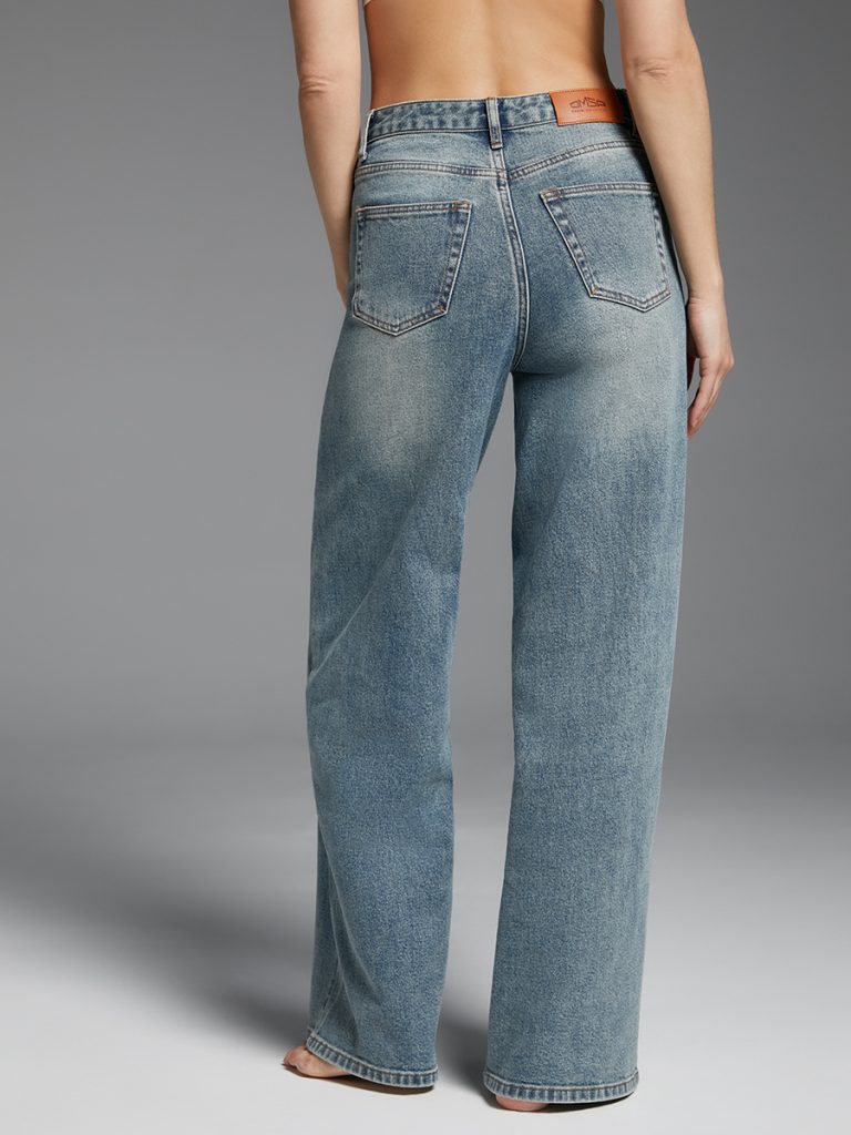 OmD 1500 WIDE LEG Джинсы жен.