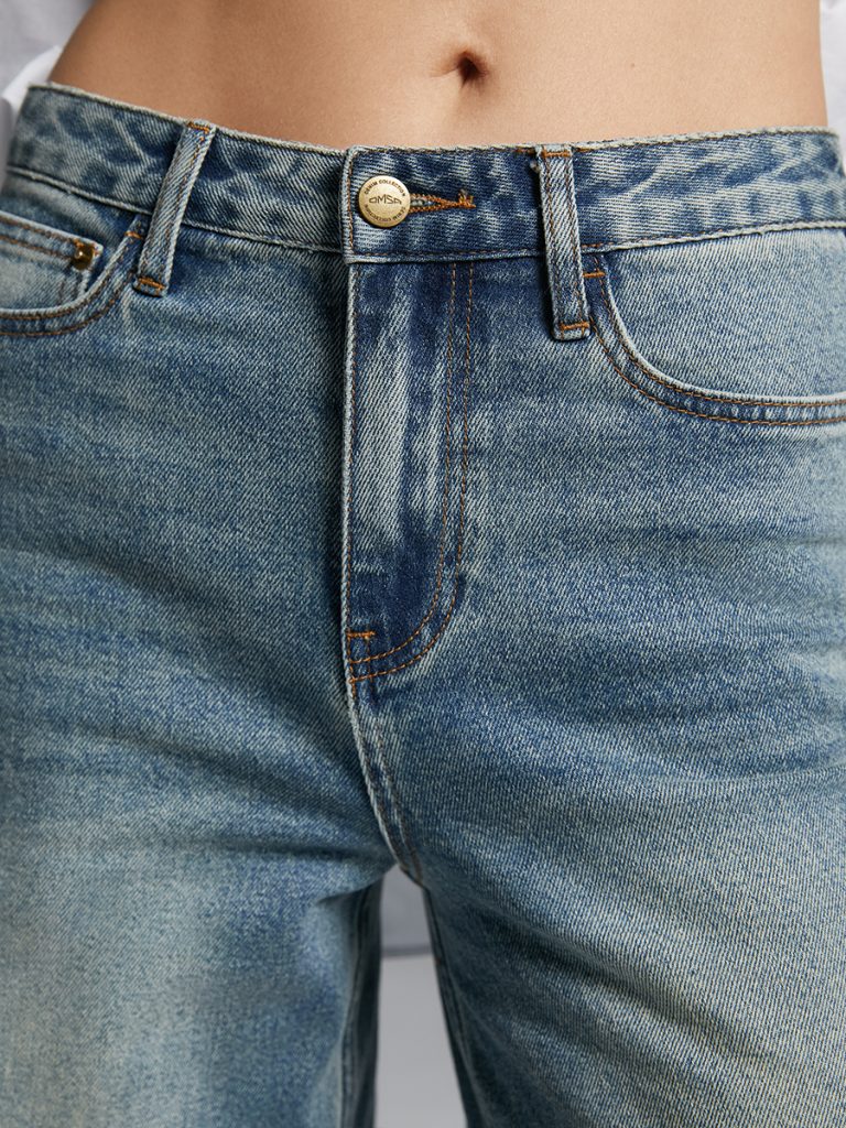 OmD 1500 WIDE LEG Джинсы жен.