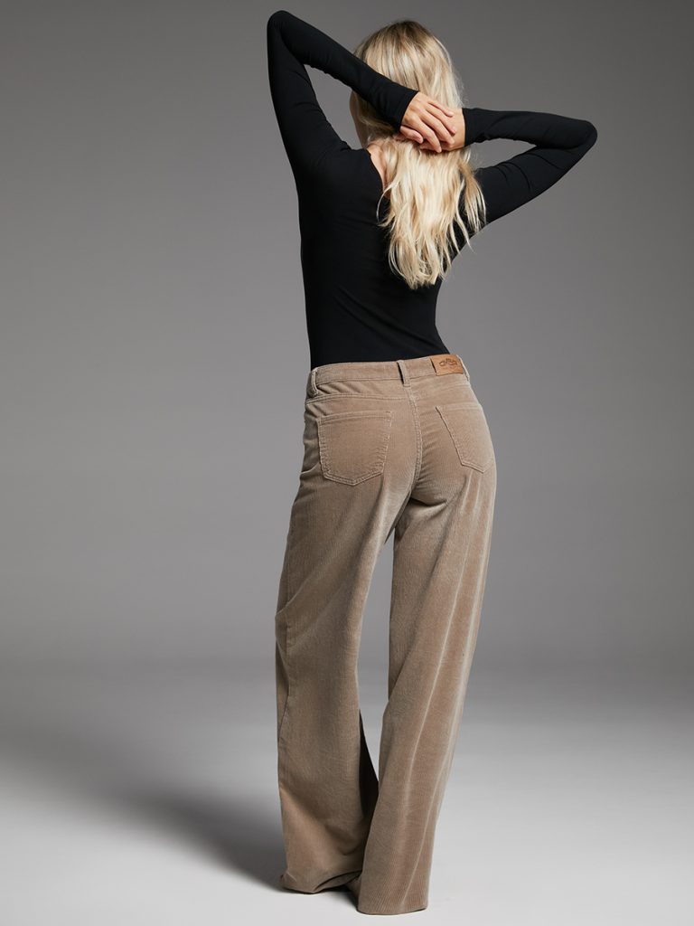 OmD 150 WIDE LEG Брюки вельвет жен.