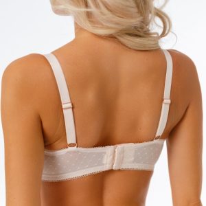 Бюстгальтер COQUETTE REVUE Space, бескостный, кружево, стразы