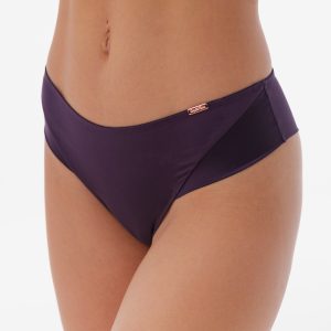 Трусы-бразилиана COQUETTE REVUE Shiny, микрофибра и сетка, фиолетовый